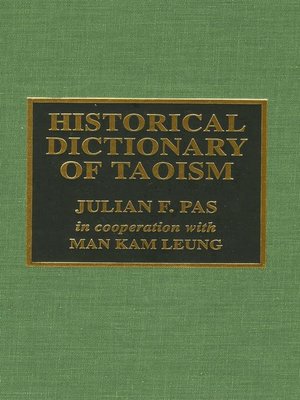 cover image of Historical Dictionary of Taoism